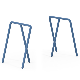 Tischgestell Libra in Smokey Blue für jede Tischplatte geeignet