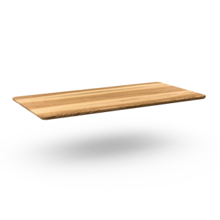 Nachhaltige Tischplatte aus massiven Eschenholz auf Maß handgefertigt