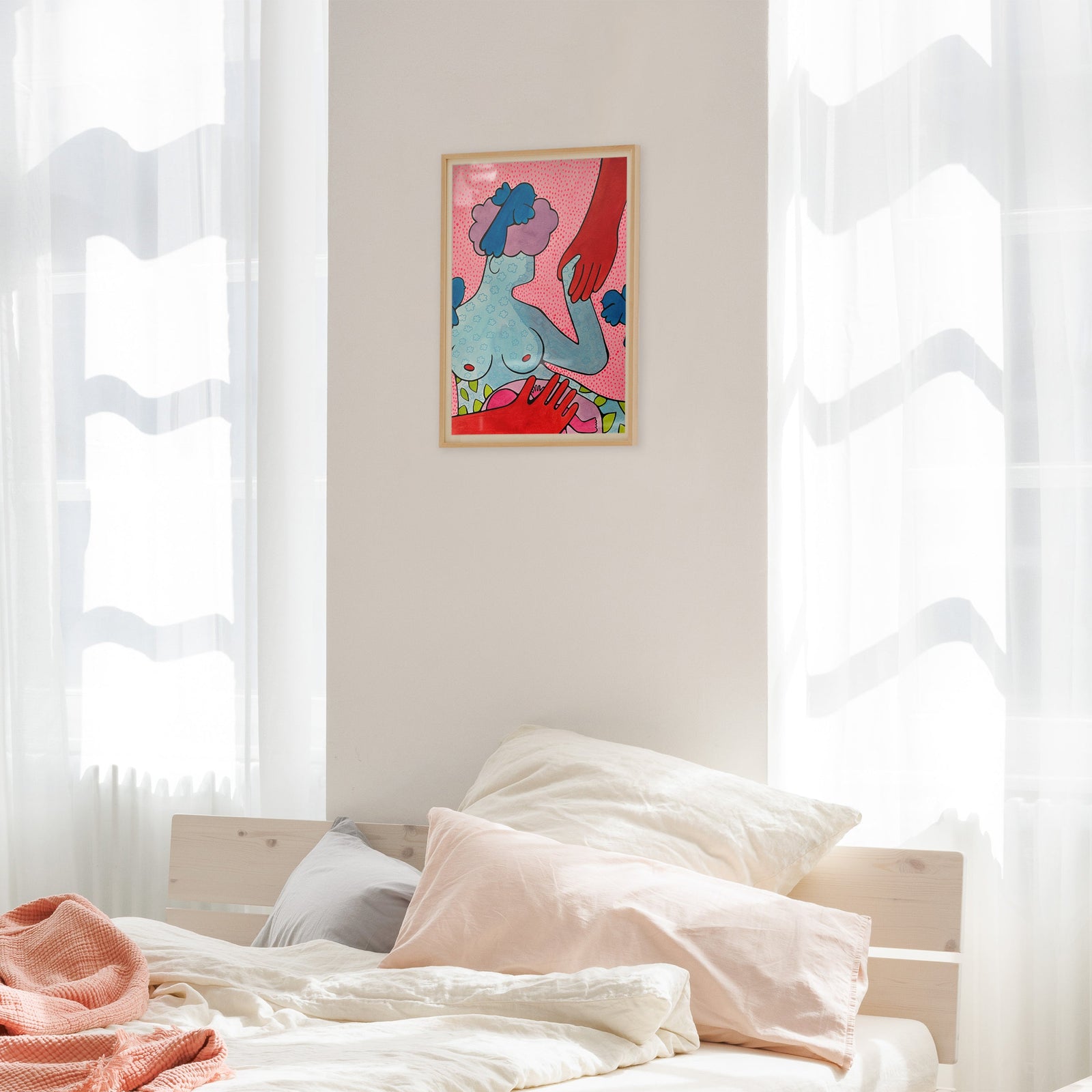 Streetart von Emma Rytoft Tinte und Fine Liner auf papier