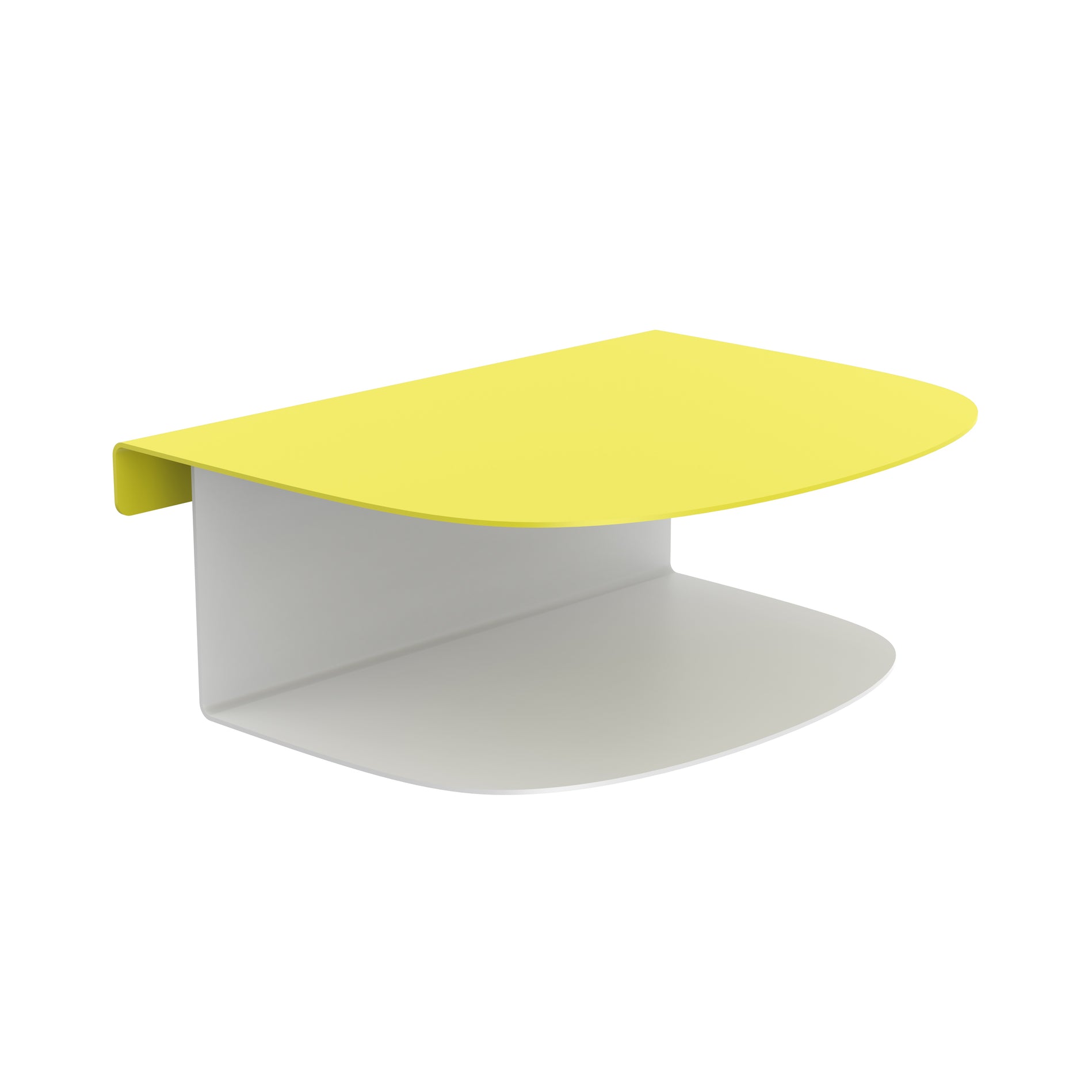 Nachttisch Alya Flex Gelb Weiß