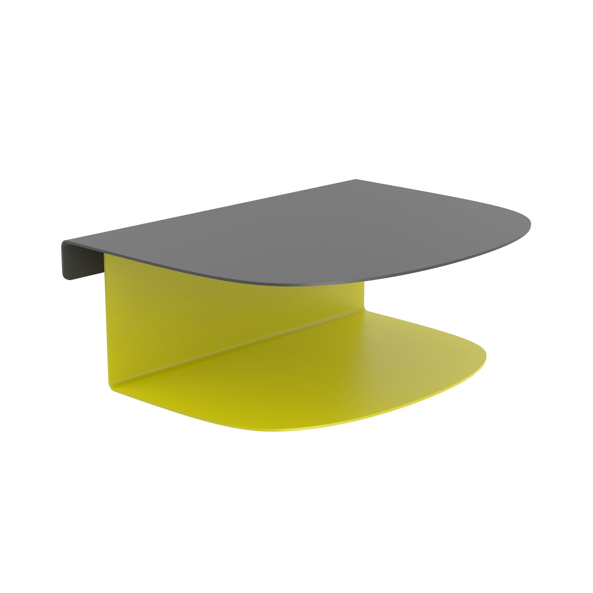 Nachttisch Alya Flex Schwarz Gelb