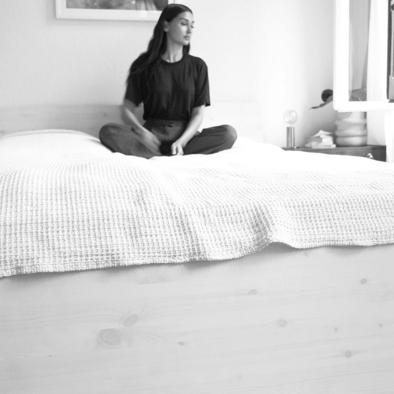 Bett Lade von ekomia mit Wana Lima