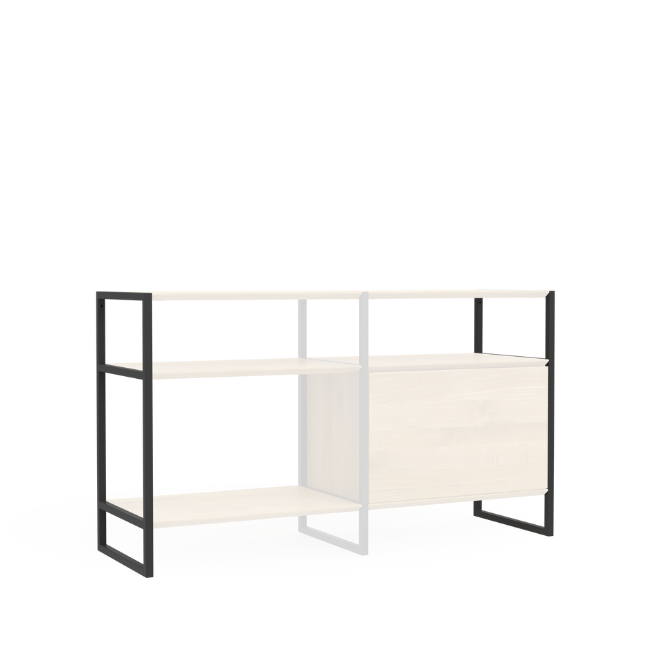 Sideboard Wega schwarze Metallbeine