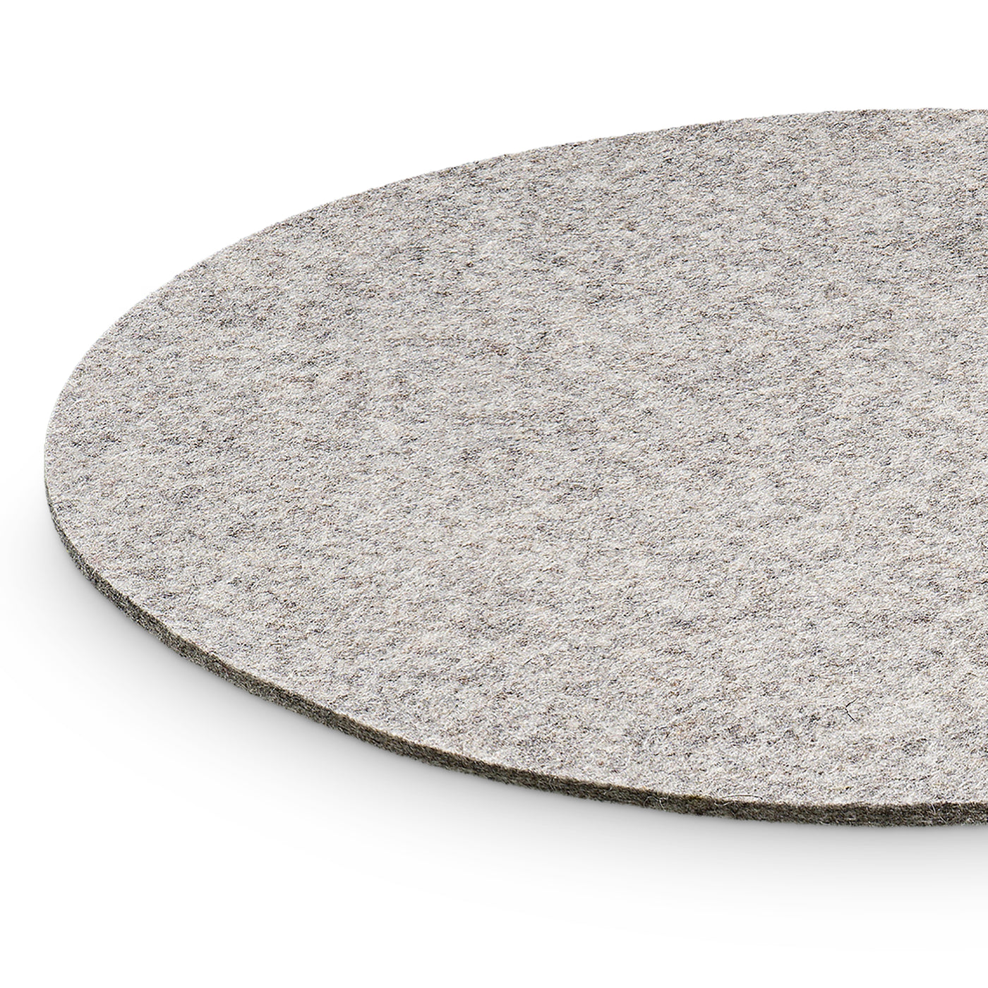Runde Sitzauflage aus hochwertiger Merino-Schafwolle
