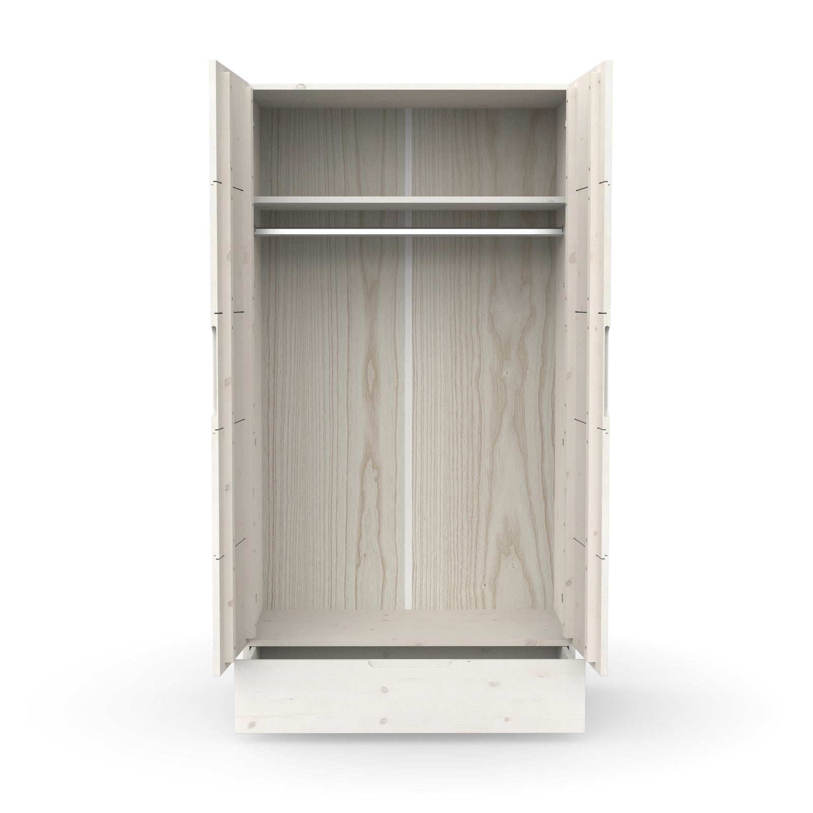 Inlay Kleiderschrank Kleiderstange und Einlegeboden Enorm M