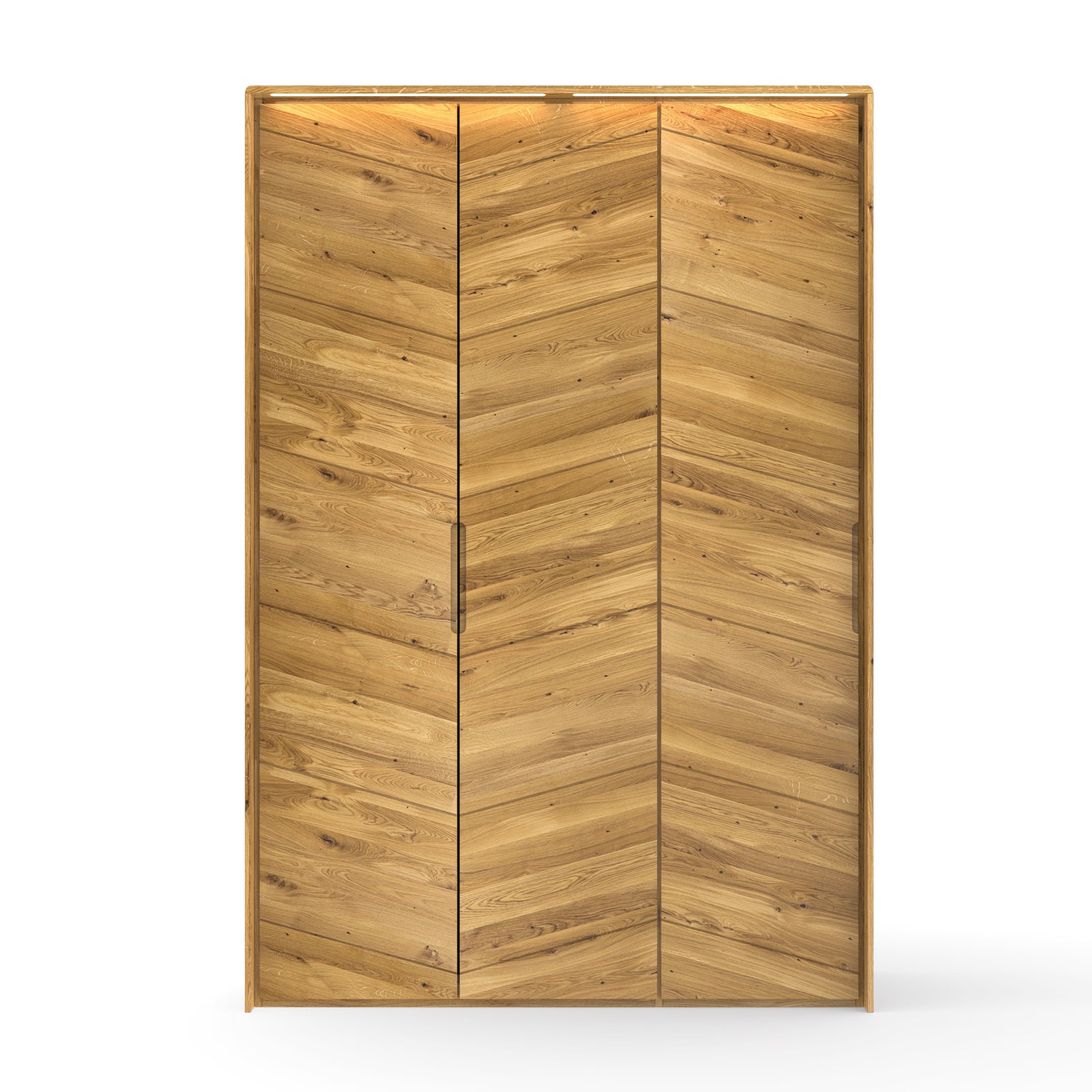 Geräumiger Design Kleiderschrank mit integriertem Licht