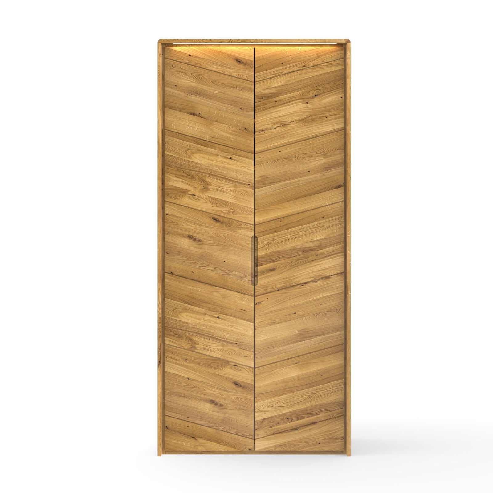 Hochwertiger Kleiderschrank mit integriertem Licht