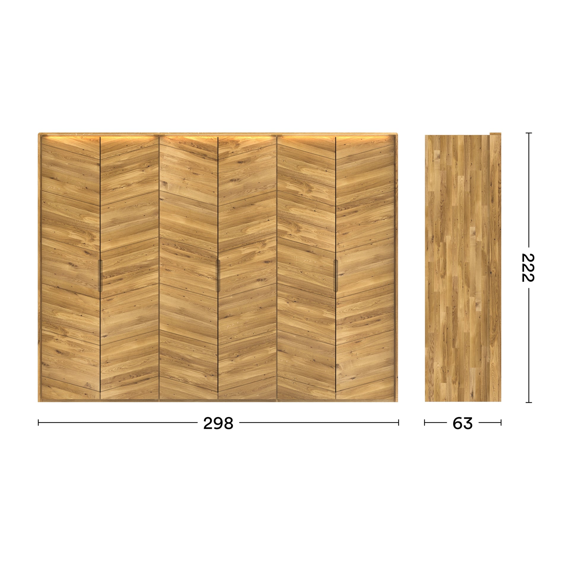 Maße Kleiderschrank Prenzlauer Berg 3m 6 Türer