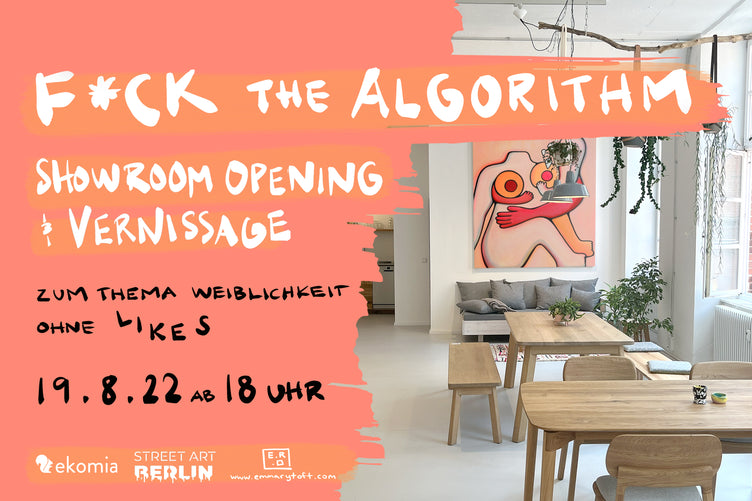 Showroom-Eröffnung und Vernissage F*ck the Algorithm