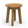 Form F Hocker individuelle Fertigung aus ökologischem Massivholz minimalistisch und praktisch