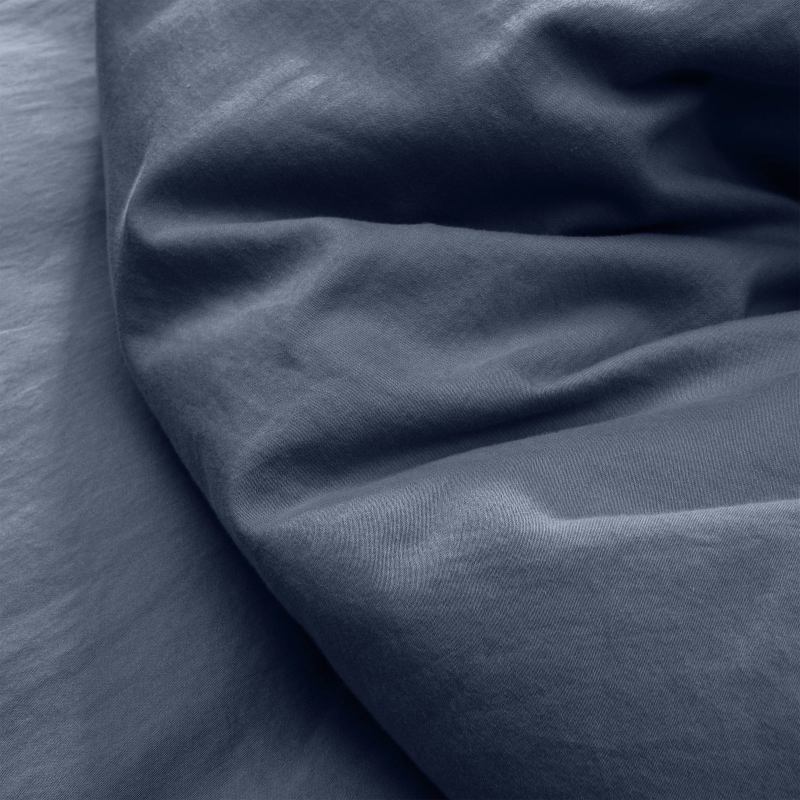 Bettdeckenbezug Aisling Bio-Baumwolle Navy / Blau