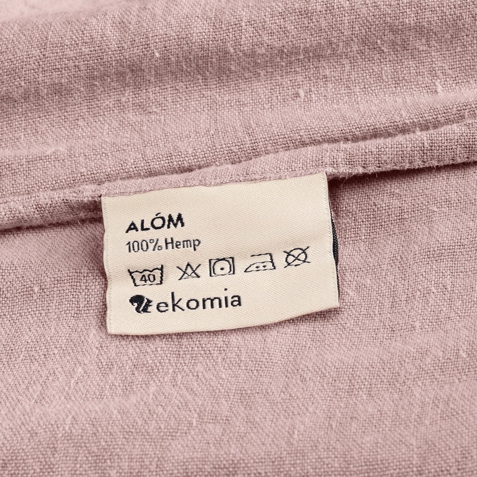 Bettwäsche Álom aus 100% Hanf Dusty Pink