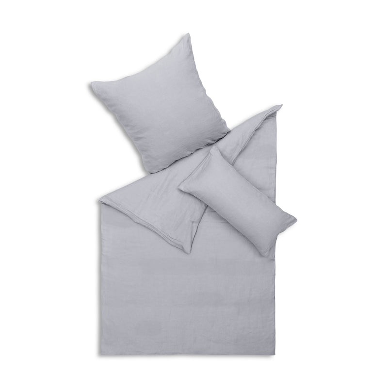 Bettwäsche Set Álom 100% Hanf Navy / Blau