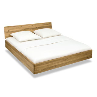 Bett Schöneberg Comfort mit Kopfteil mit Komforthöhe nachhaltig produziert und mit biologischer Ölung veredelt