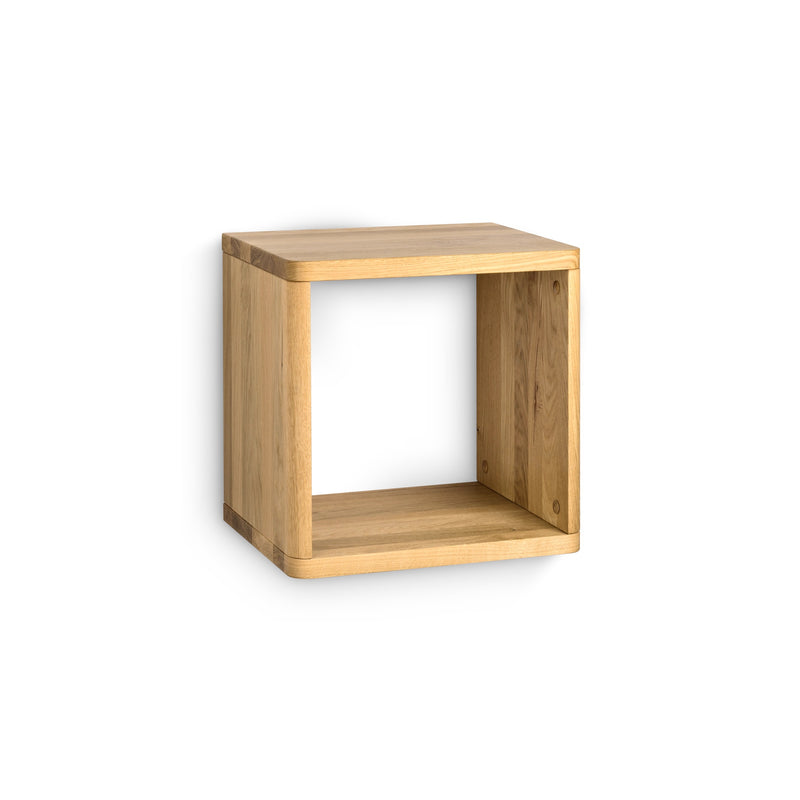 Minimalistisches Wandregal Neukölln S aus Eiche