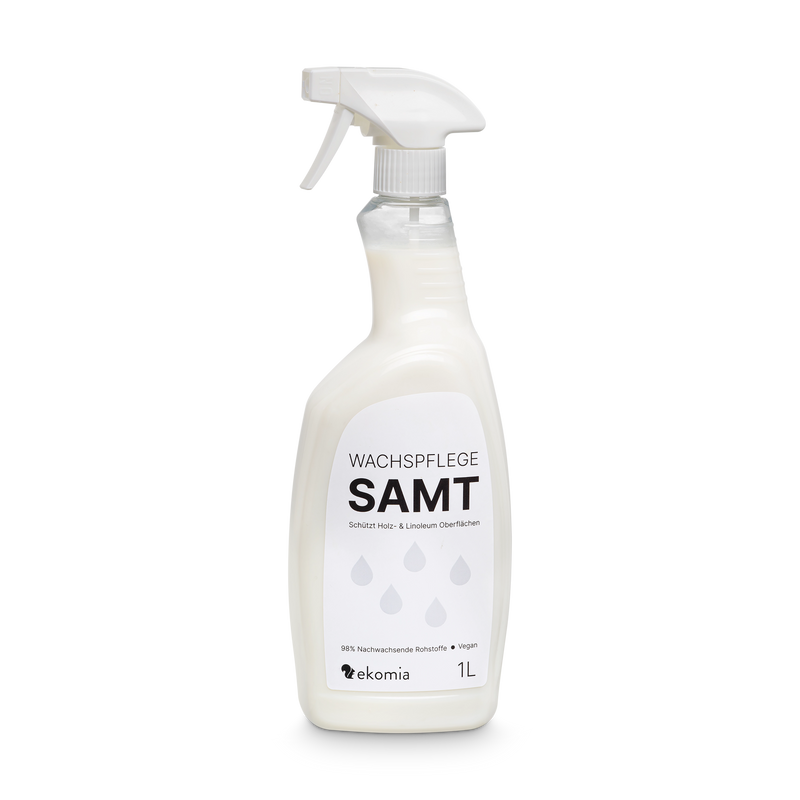 Wachspflegespray für Naturholzmöbel und Linoleum