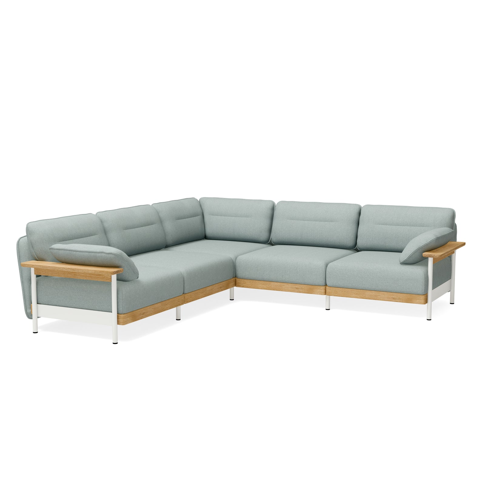 Großes symmetrisches Ecksofa