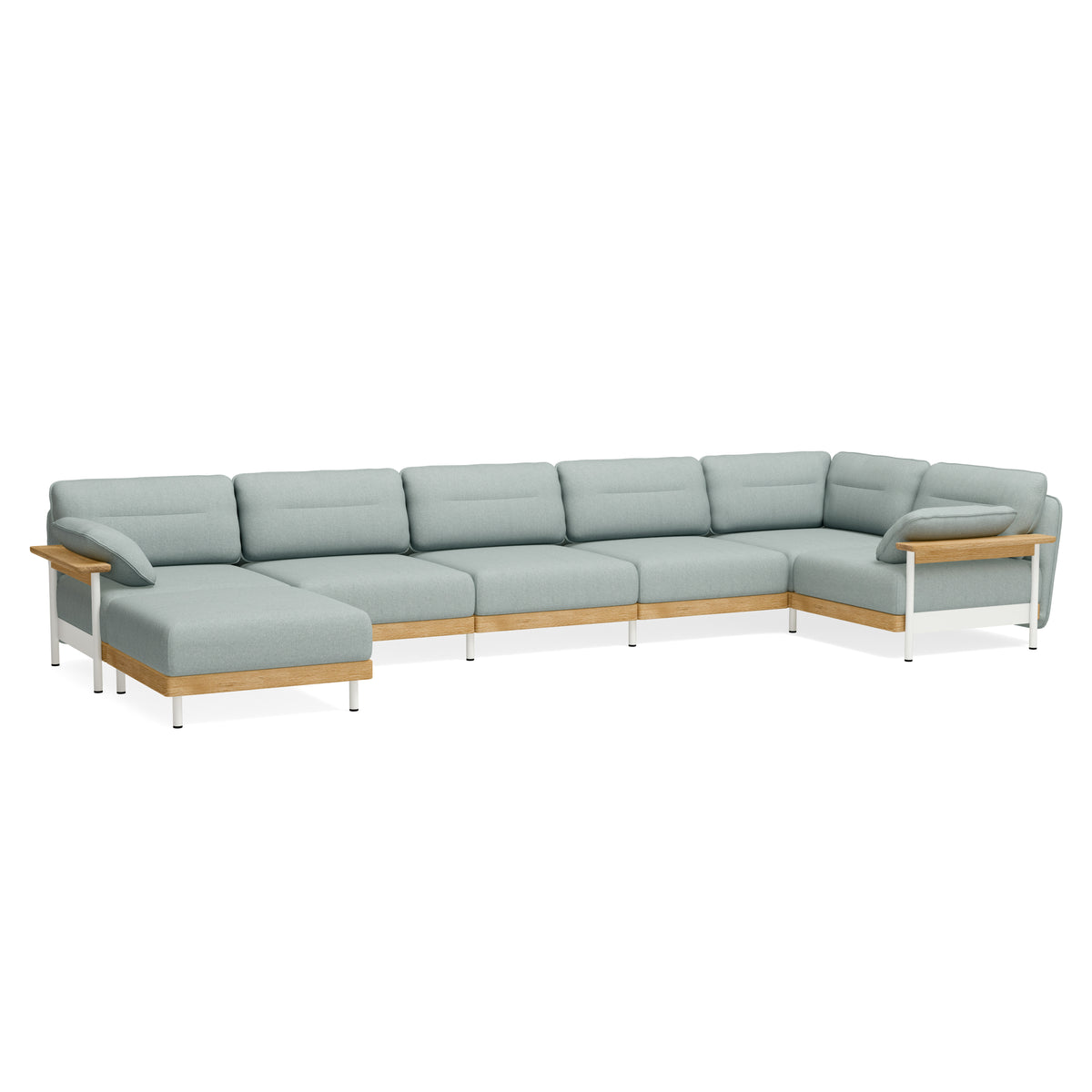 Sofa Wohnlandschaft Mio Lounge 6-Sitzer mit Chaiselongue