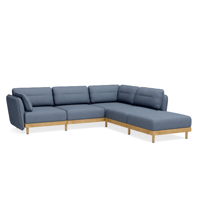 Ecksofa mit Chaiselongue