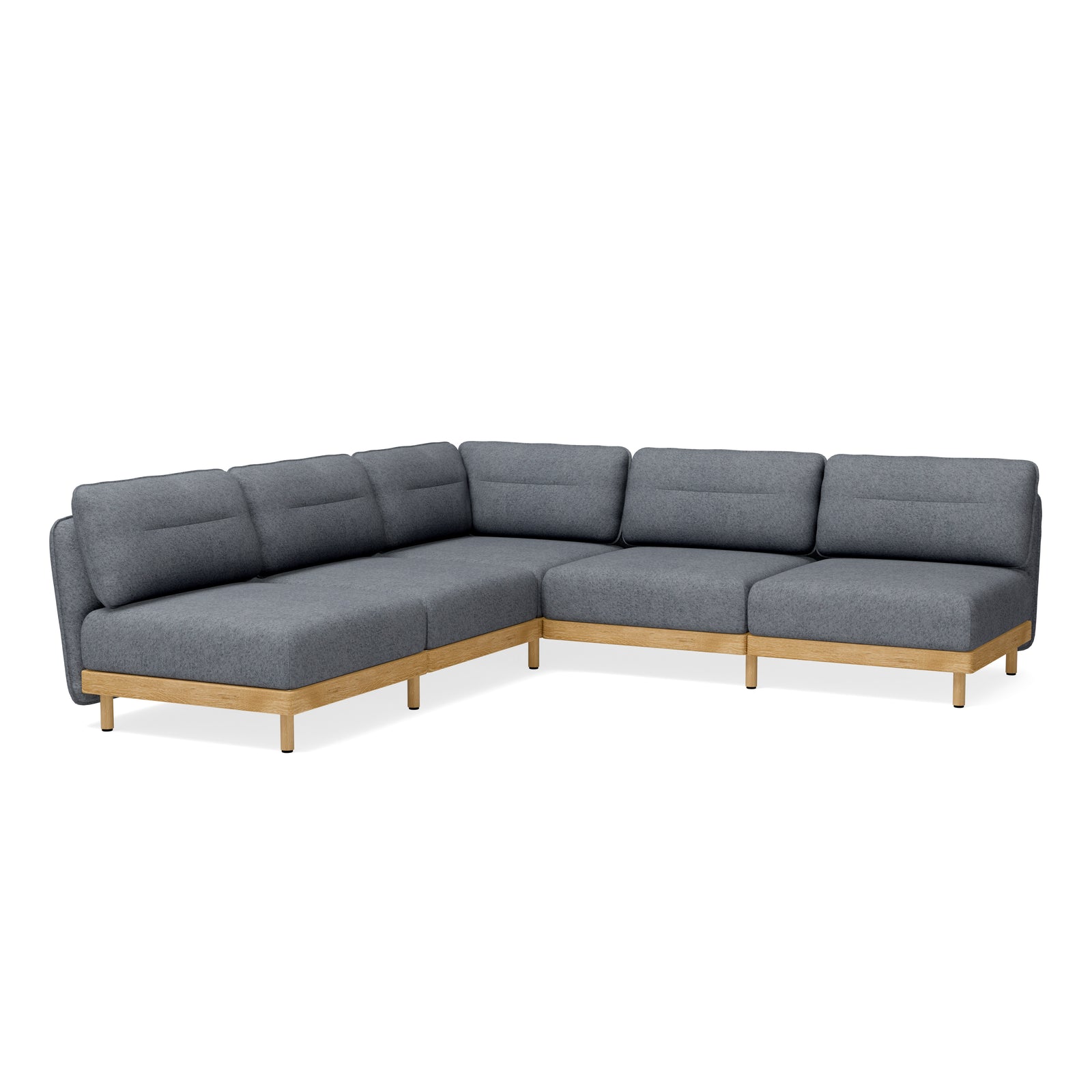 Modernes Ecksofa - Boucle