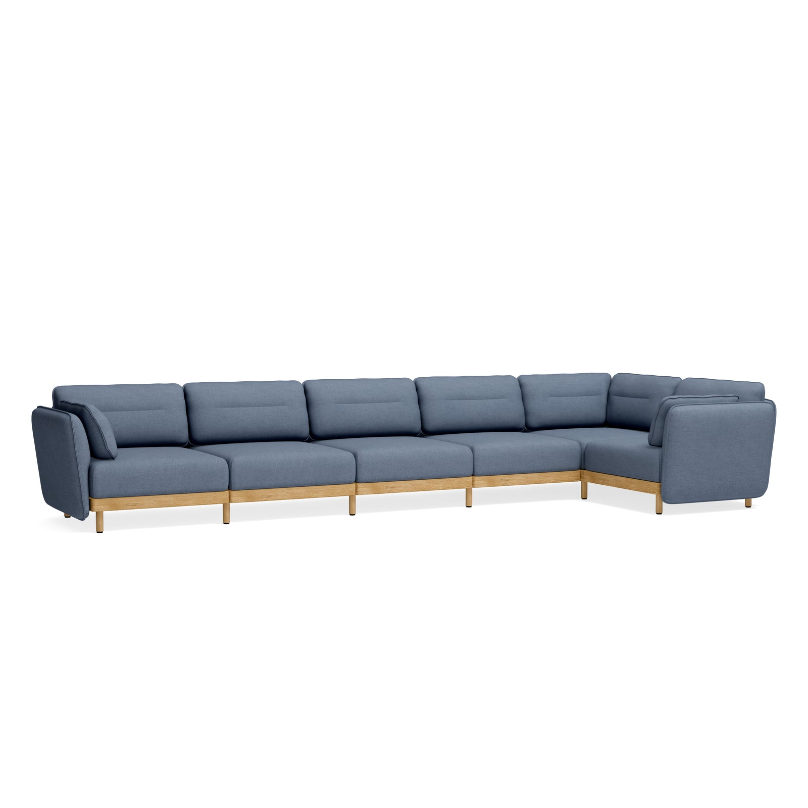 Großes modulares Ecksofa L-Form