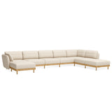 Große Sofa Wohnlandschaft mit 8 Plätzen