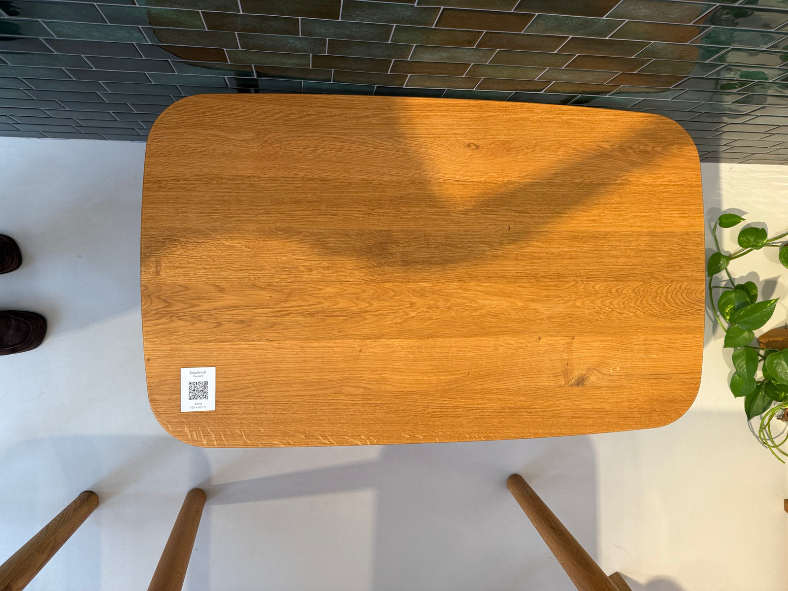 Couchtisch Form S Wildeiche 100x60