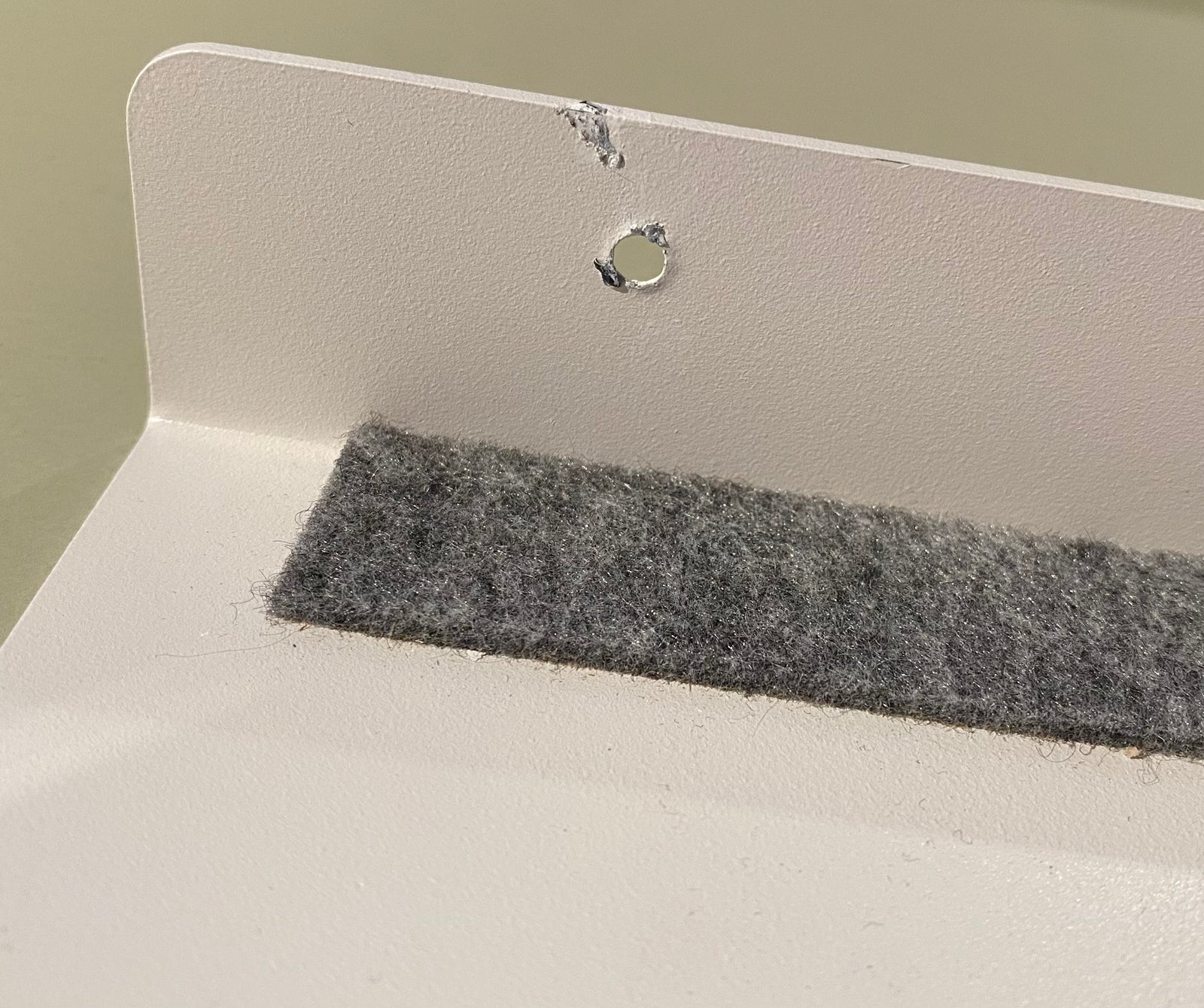 Nachttisch Alya Basic Weiß