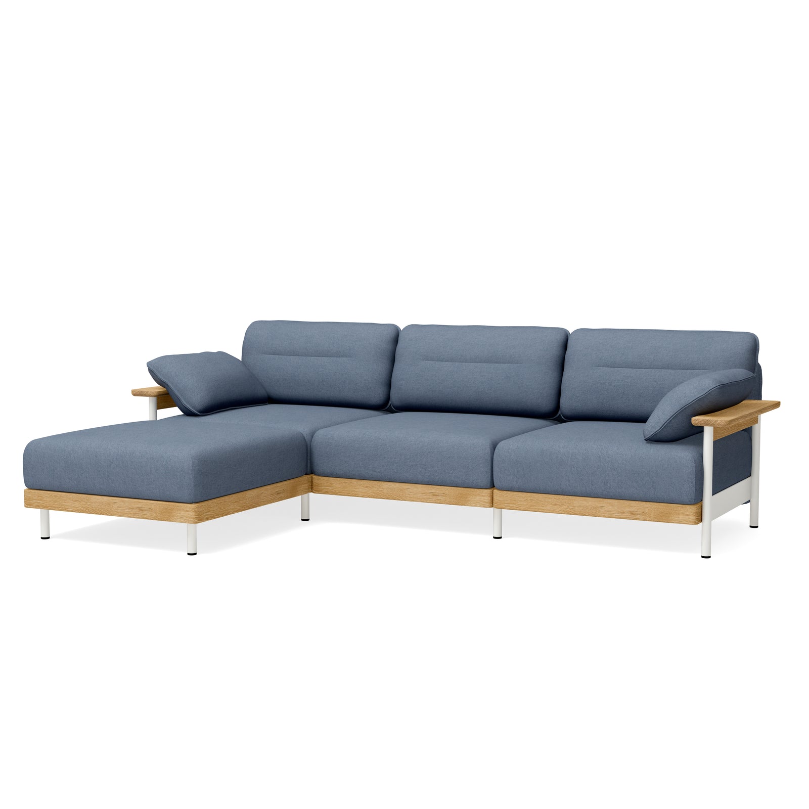 Hochwertiges -Sitzer Sofa in L-Form