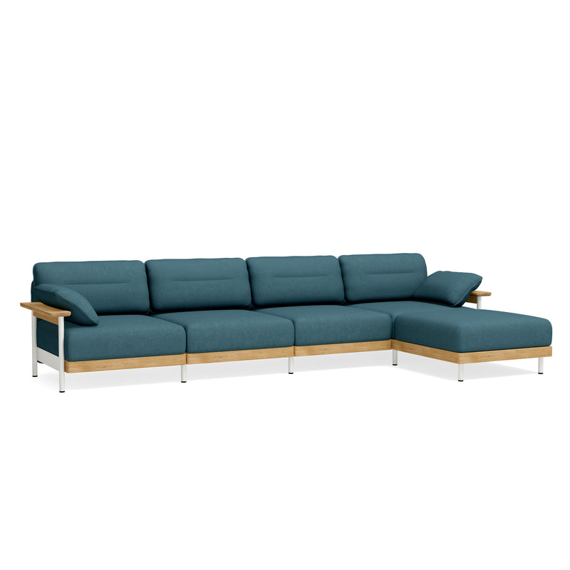 Großes Sofa mit Chaiselongue - L-Form