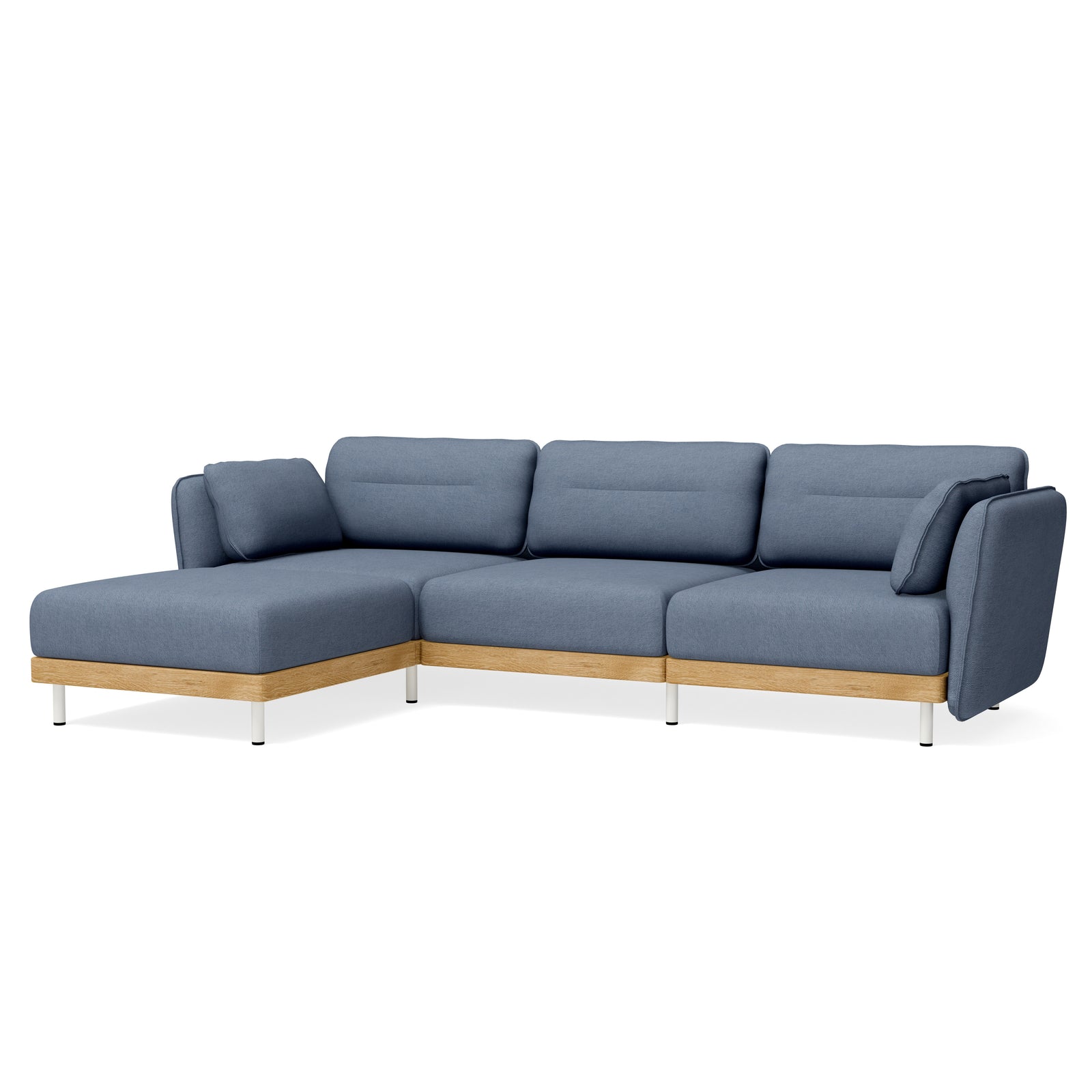 3D Sofa 3-Sitzer Mio Soft mit Chaiselongue