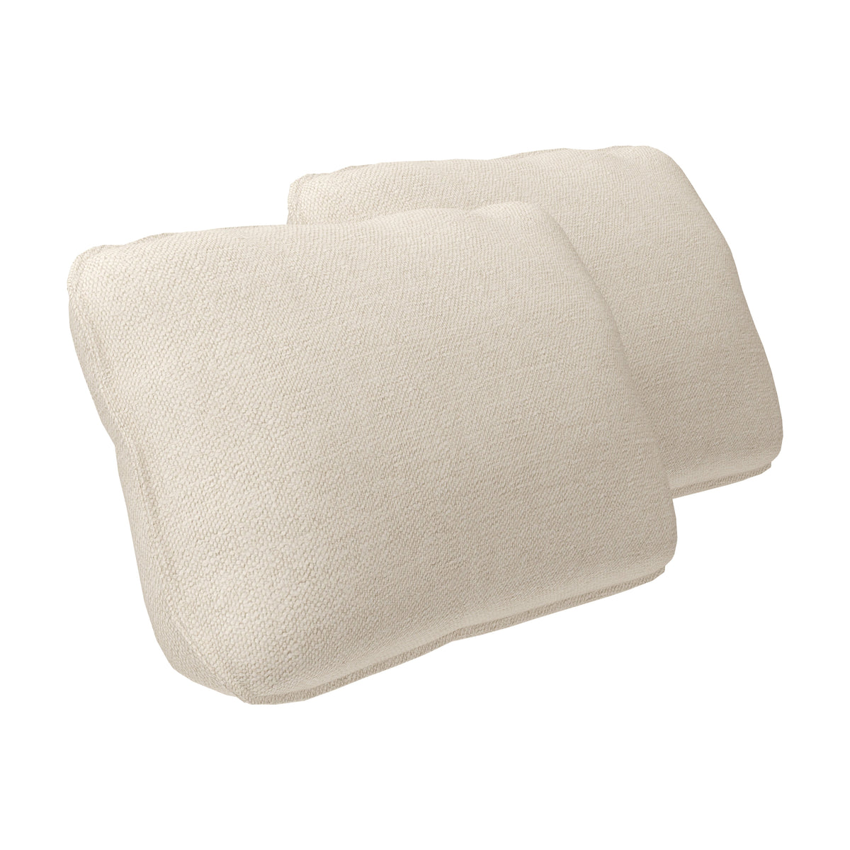 Zwei Armkissen für das Sofa Mio