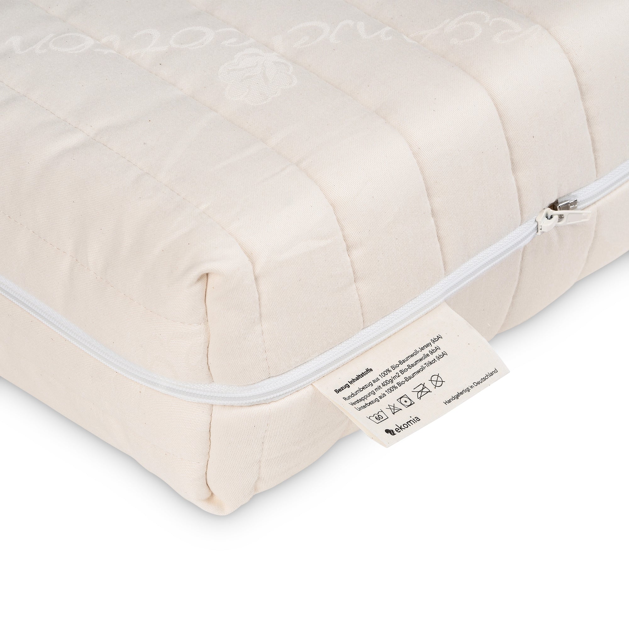 Matratzenbezug Bezug aus Biobaumwolle waschbar