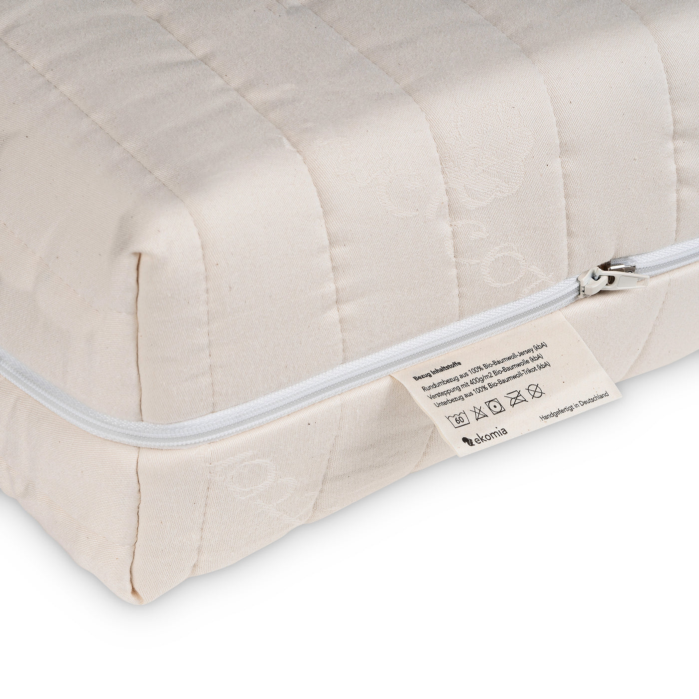 Matratzen-Bezug aus Biobaumwolle (KbA)