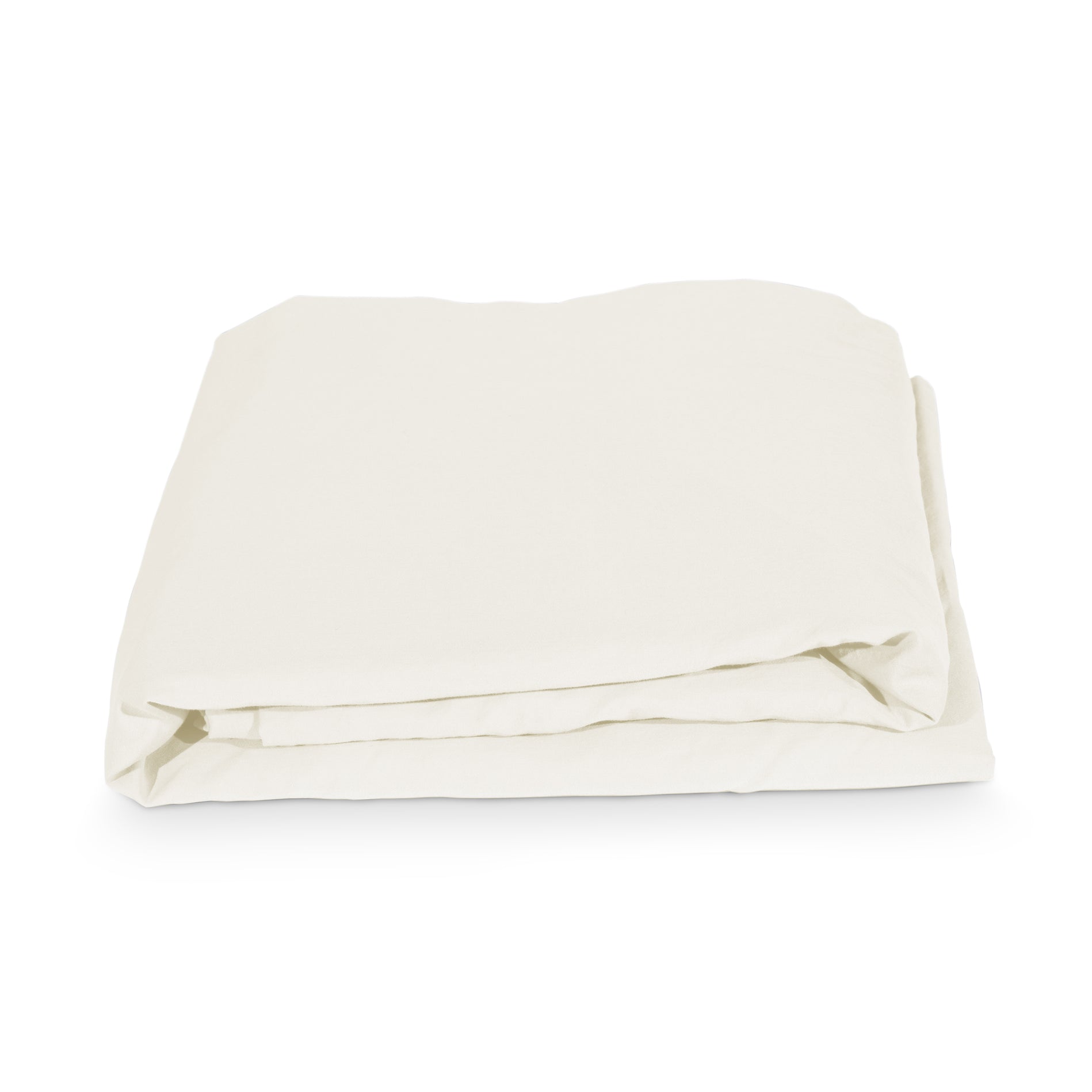 Spannbettlaken in verschiedenen Größen aus 100% nachhaltiger Baumwolle in Beige / Eischale / off-white