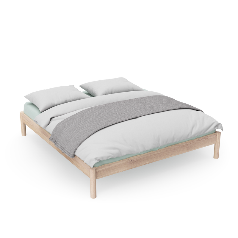 Design Bett Ærø massives Eichenholz hell geölt skandinavisch individuell