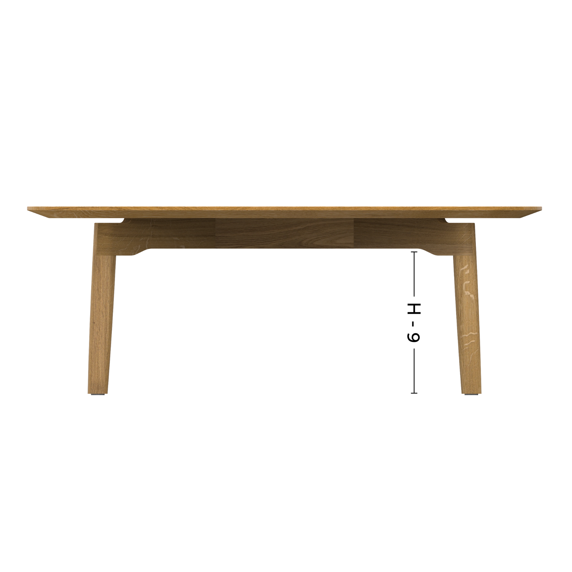Couchtisch Form S Wildeiche 100x60