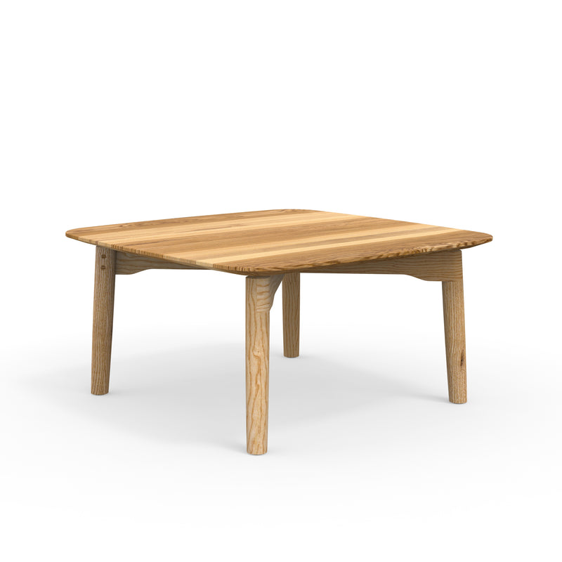 Qualitätvoller Quadratischer Couchtisch Form S Esche ökologisch geölt 