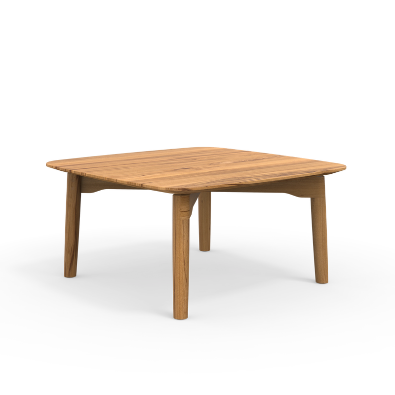 Qualitätvoller Quadratischer Couchtisch Form S Kernbuche ökologisch geölt 