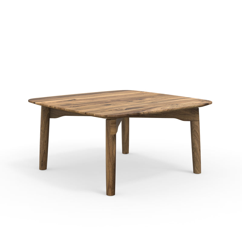 hochwertiger Couchtisch Form S zertifizierter Nussbaum Couchtisch Vollholz geölt modern