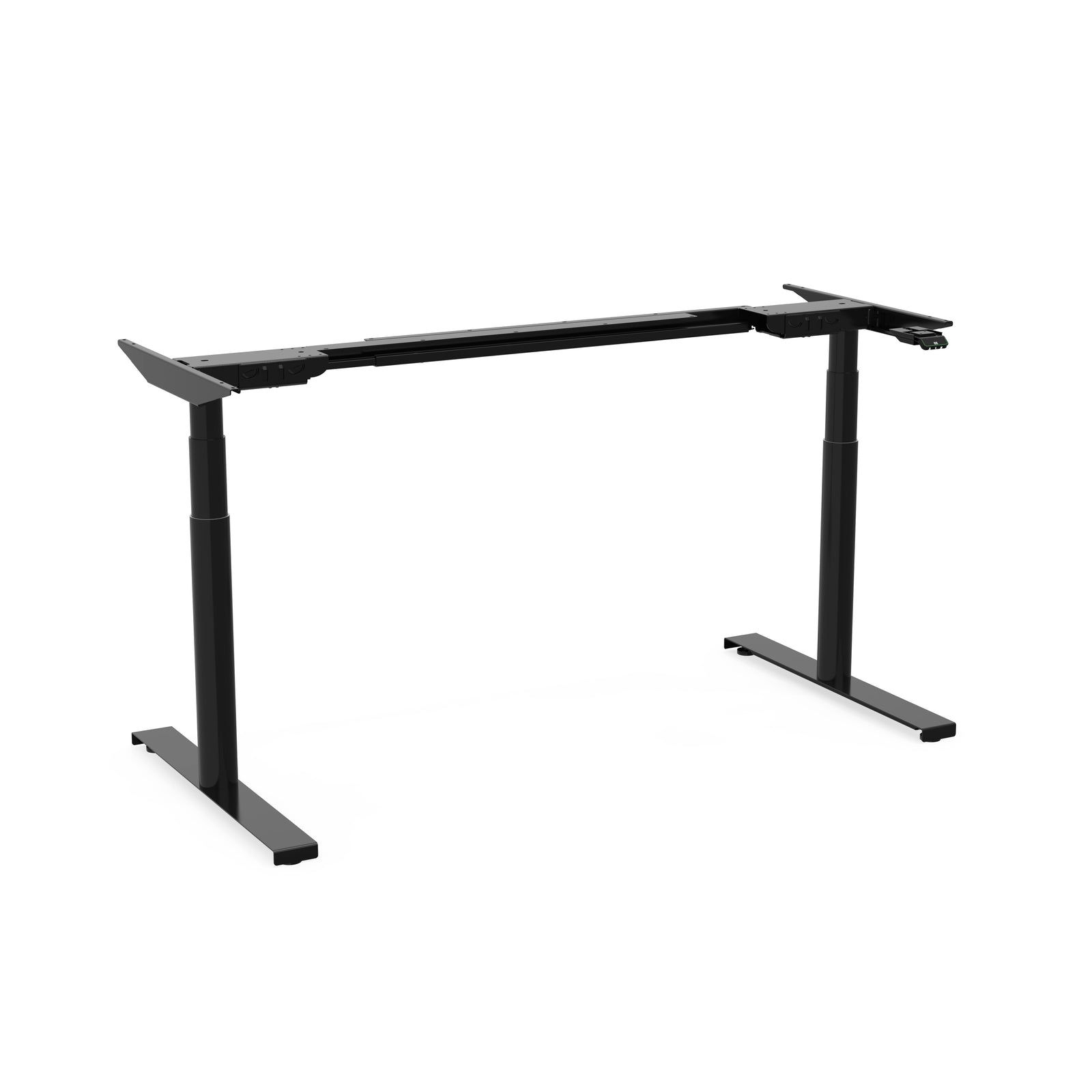 Ergonomisches Untergestell für Schreibtisch in Schwarz
