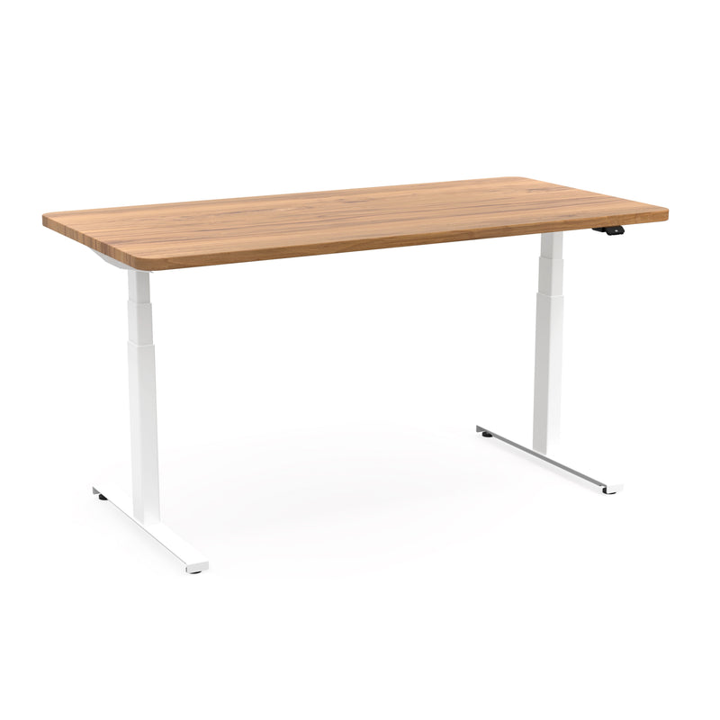 Schreibtisch Nova Weiß Kernbuche