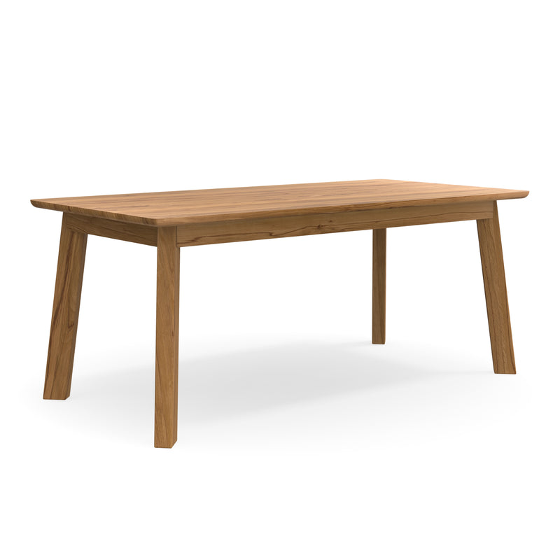 Massivholztisch aus zertifizierter Kernbuche und raffinierten Designdetails