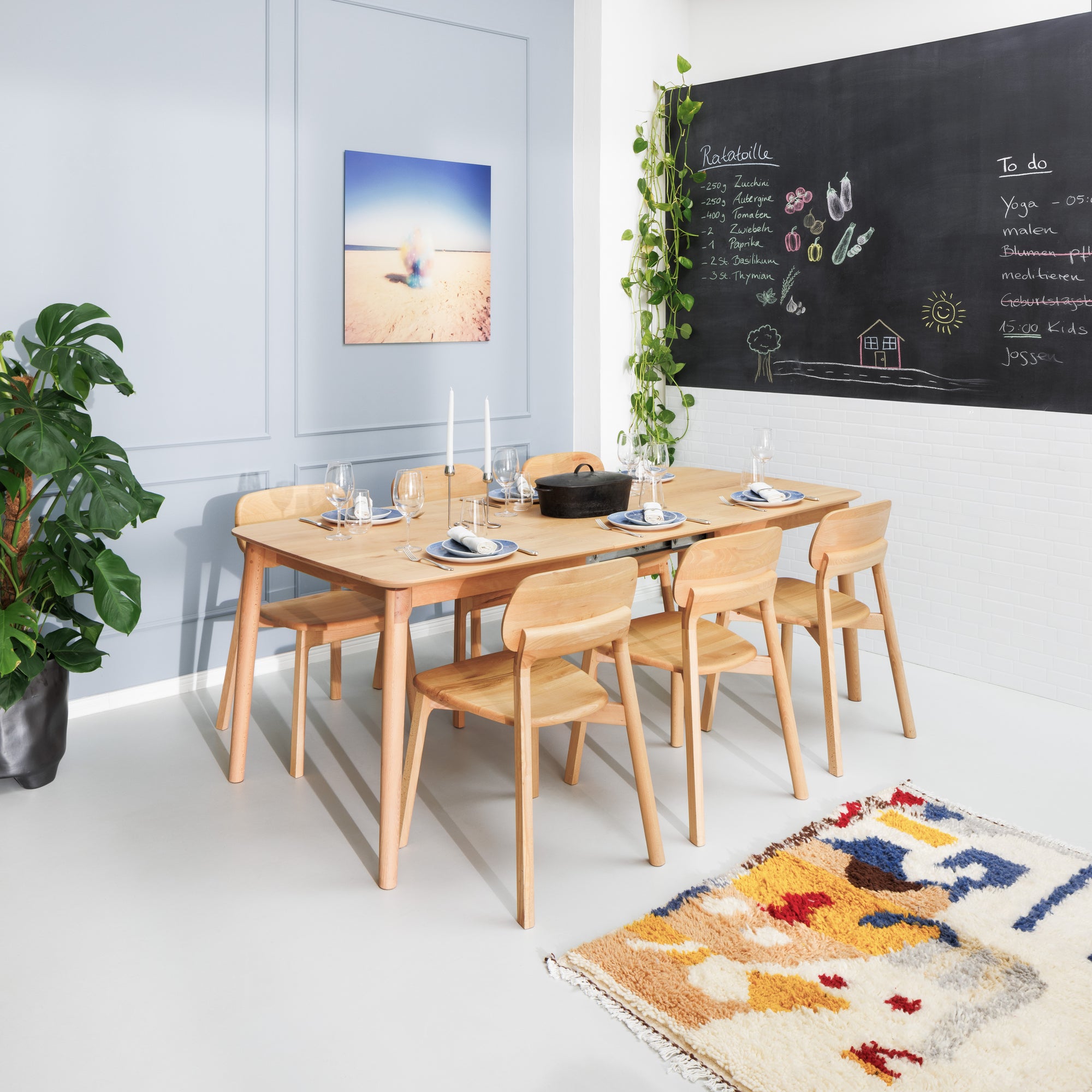 Ausziehtisch Massivholz nach Maß