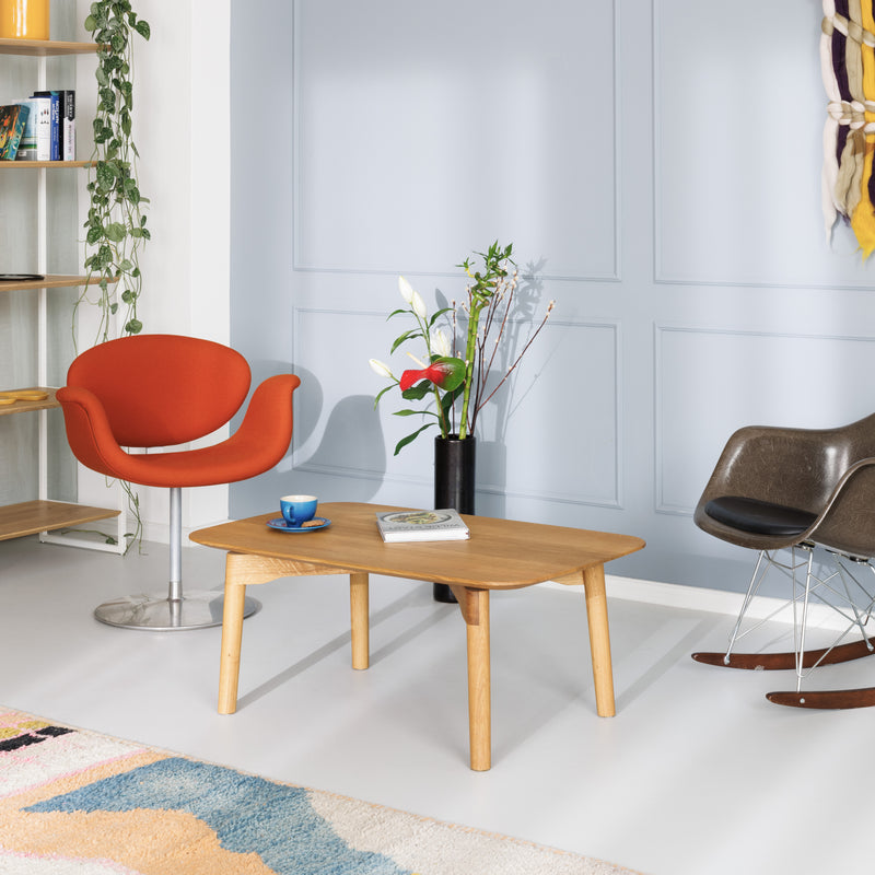 Designtisch Couchtisch Form S elegant hochwertig aus zertifizierter Eiche 