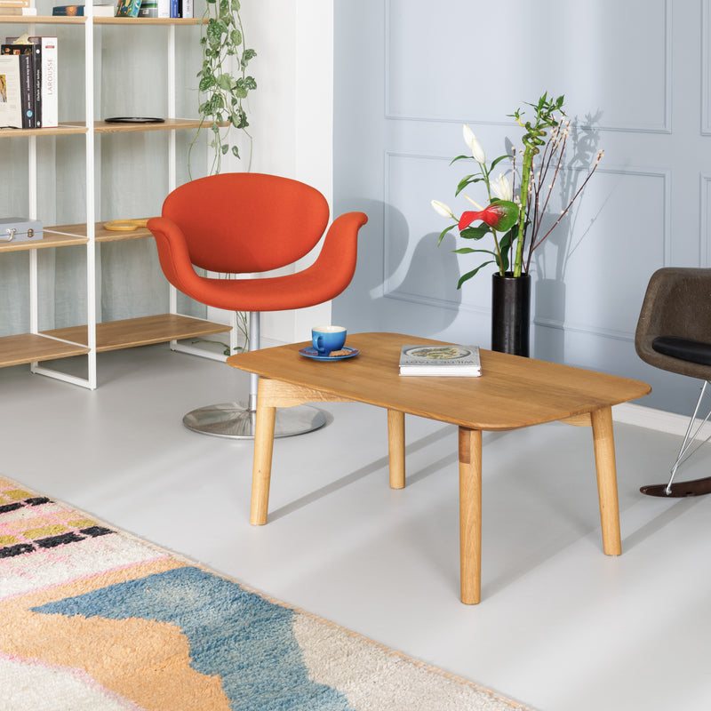 Couchtisch Form S Wildeiche 100x60
