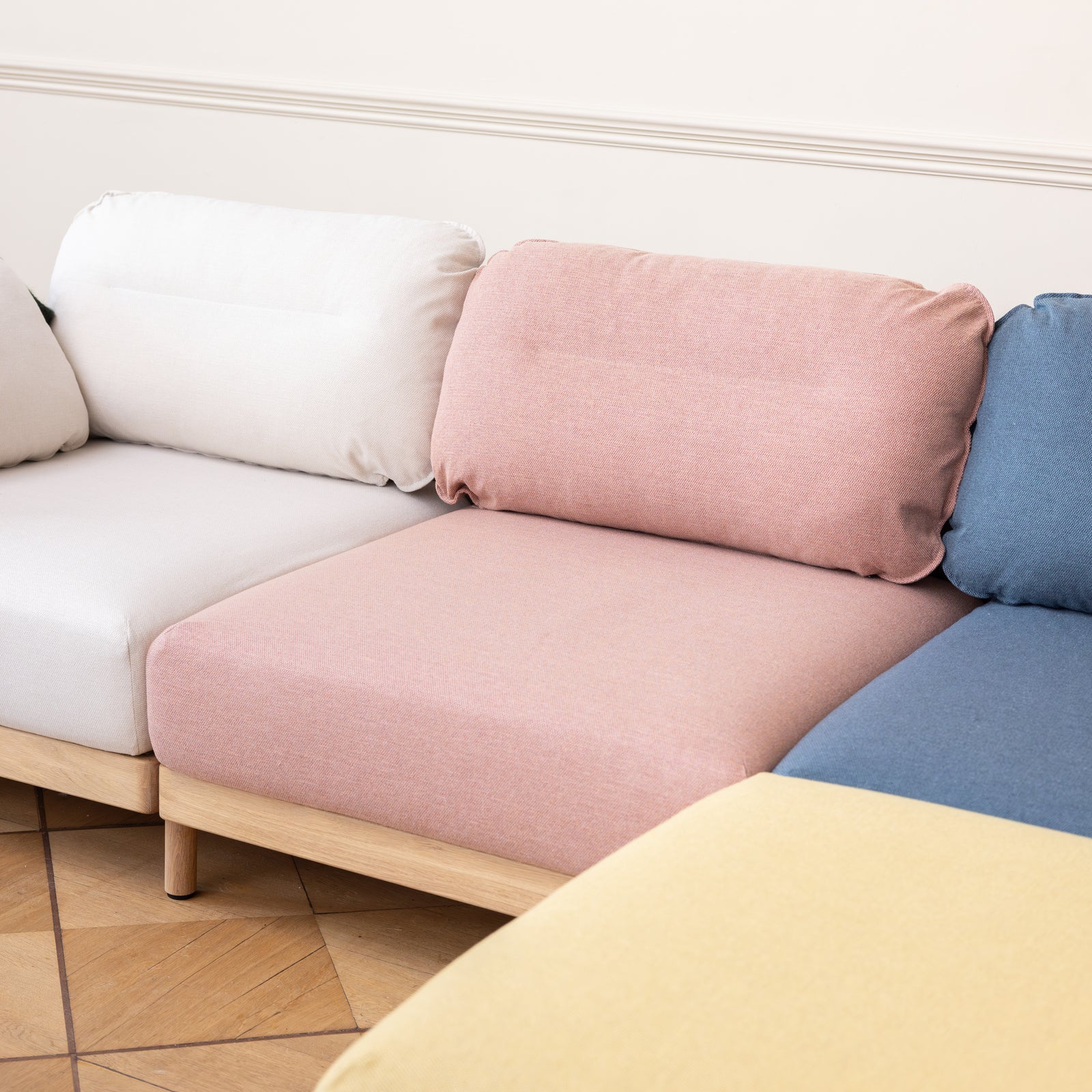 Ecksofa bunt 