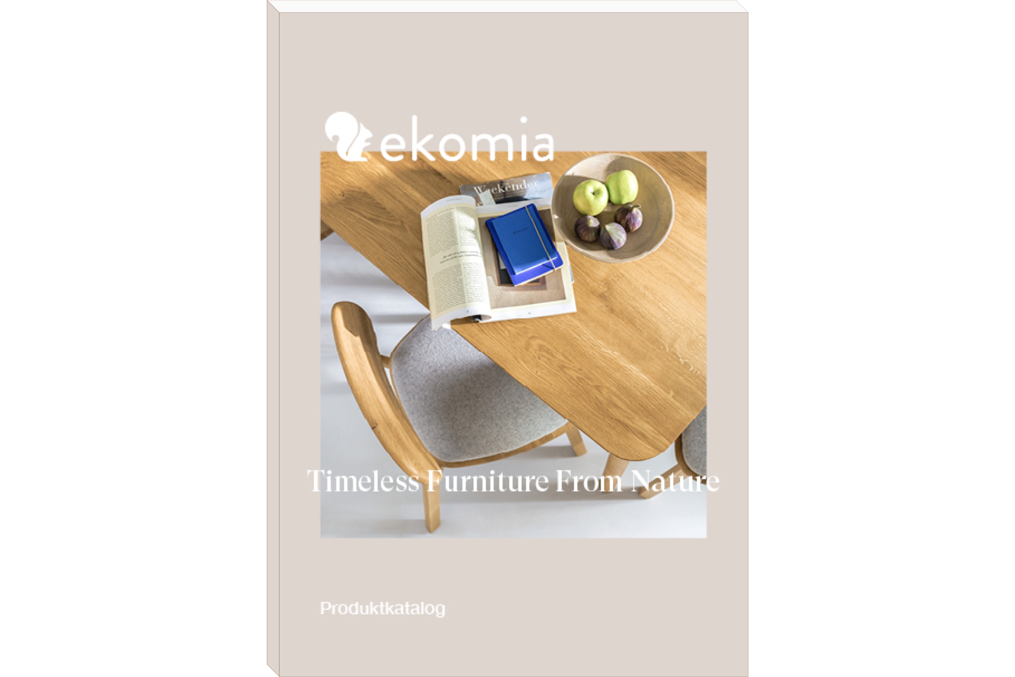 Der kostenlose ekomia Katalog mit allen Kollektionen im Überblick