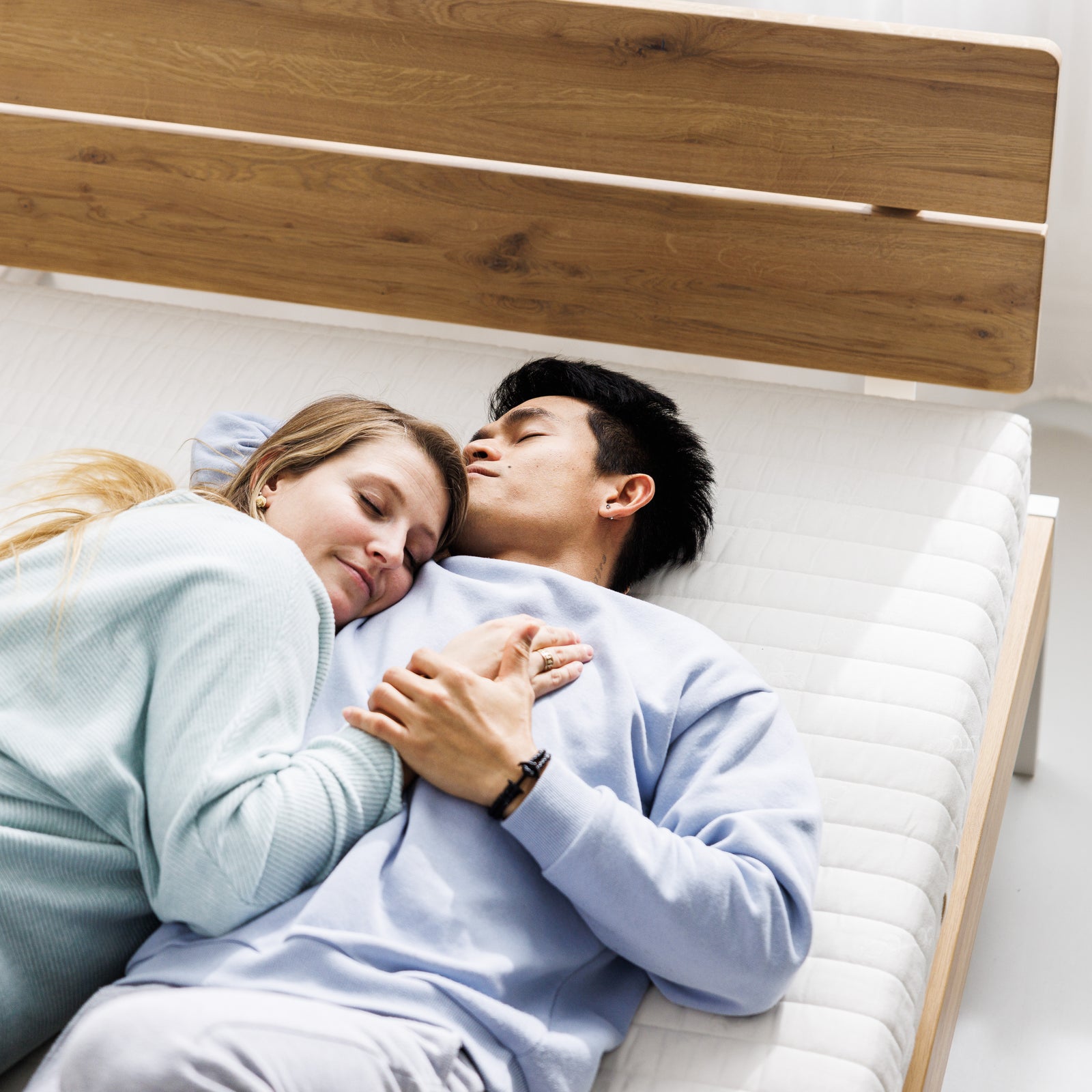 Gemütliche Naturmatratze aus Naturlatex