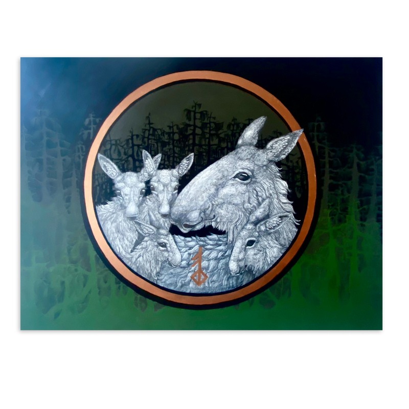 Tanja Deschner Elin Mixed Media